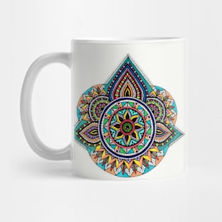 Rainbow Mandala Mug